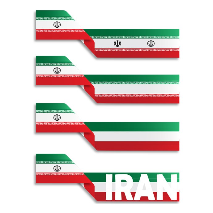 دانلود وکتور چهار مدل محتلف پرچم ایران